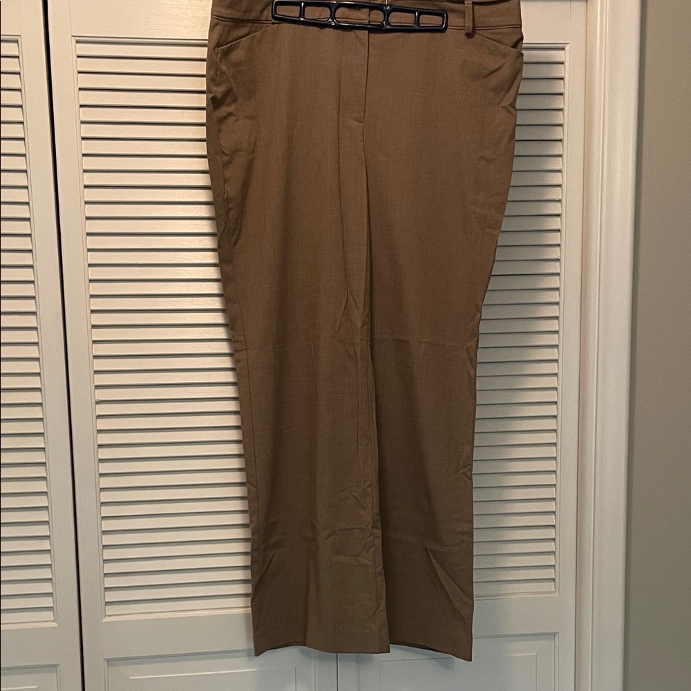 Ann Taylor Brown Wide Leg Pants, 18